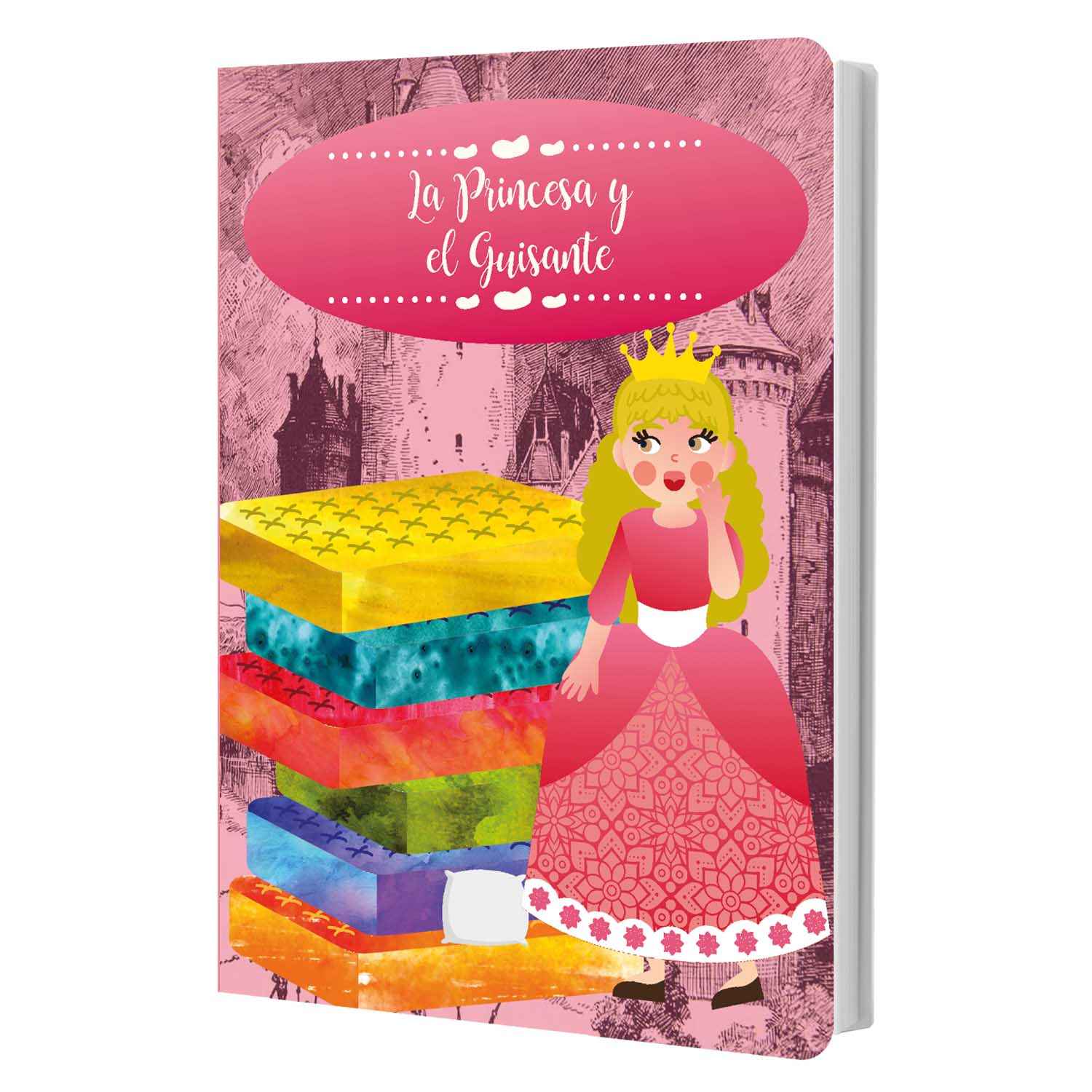 Libro De Cuento Tapa Dura La Princesa y El Guisante | Art & Craft